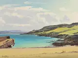 Michael McCarthy, The Little Harbour, Portnoo, Donegal, 2000, oil on board