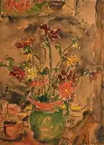 Kenneth Hall, Still Life - Jug of Flowers