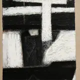 Port in Winter by John Shinnors, oil on canvas, sold Jun 2022
