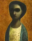 Daniel O'Neill, Head, oil on board