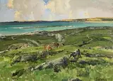 Ballymore, Co. Donegal by James Humbert Craig, oil on canvas, offered Jun 2022