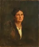 John Butler Yeats, Portrait of a Lady, oil on canvas