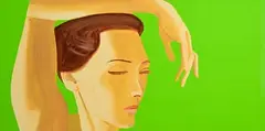 Alex Katz American, Homage to Degas, 2020, archival pigment print in colours on Innova Etching Cotton Rag paper, publisher/printer Lococo Fine Art, Detroit - numbered 42 from an edition of 100 - aside from 20 artist's proofs