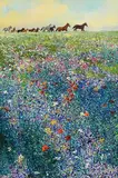 Kenneth Webb, Running Free, oil on canvas