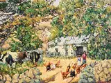 James S. Brohan, Feeding the Hens