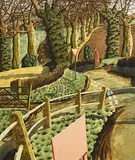 Simon Palmer, Vintage Car Rally Next Week, watercolour on paper