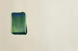 Ciarán Lennon, Blue and Green Lens, acrylic paint on acrylic sheet on paint