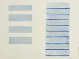 William Scott, Equals, 1972, screenprint - numbered 23 from an edition of 72