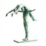 Michael Duhan, Balancing, 2011, unique bronze