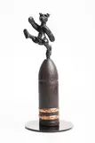 Patrick O'Reilly, No To War, 2019, unique bronze