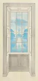 Robert Ballagh, View from the Rubrics, Trinity College, 1983, screenprint - numbered 46 from an edition of 300