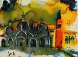 Salvador Dali Spanish, St. Mark's Square, Venice
