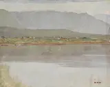 Michael De Burca, Carna, Kilcarn, Galway, oil on canvas