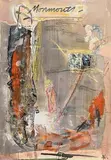 John Kingerlee, Monmonth Coffee House, mixed media on paper