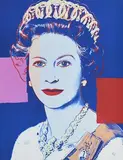 Andy Warhol American, Queen Elizabeth II - Reigning Queens Series, limited edition print - from an edition of 1000 - published to promote Warhol's 'Reigning Queens' series