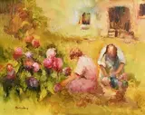 Elizabeth Brophy, Hydrangeas in Bloom