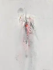Louis le Brocquy, Presence, oil on canvas