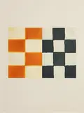 Sean Scully, Barcelona Diptych 5, 1996, etching aquatint in colours - numbered 11 from an edition of 24