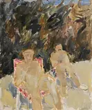 Basil Blackshaw, Waiting for the Pigeons to Come Home, 1996, oil on canvas