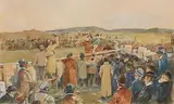 Jack Butler Yeats, The Betting Ring, Bungay Races