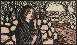 The Noble Three by Jack Butler Yeats, pen and ink with watercolour, sold Apr 2022