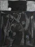 Calvary No.1 by Tony O'Malley, 1983, oil on board, offered Apr 2022
