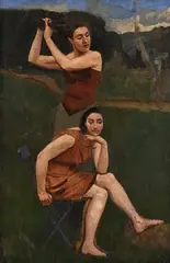 Colin Watson, The Pathway, oil on canvas