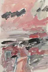 Basil Blackshaw, Towards the West II, 1986, oil on paper