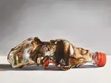 Stephen Johnston, The Burnt Bottle, 2015, oil on canvas