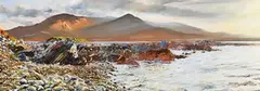 Mark Eldred, Rocky Beach, Kilmakillage, Beara Peninsula, 2004, oil on board