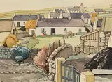Dorothy Isabel Blackham, Keel, Achill, Co. Mayo, watercolour on paper