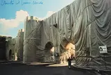 Christo, The Wall-Wrapped Roman Wall via Veneto and Villa Borghese, Rome, Italy 1973/4, offset lithograph in colours on wove paper