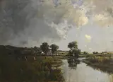 A Farm in the Glens by James Humbert Craig, oil on canvas, sold Mar 2022