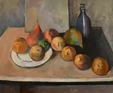 Peter Collis, Still Life on Tabletop, oil on canvas