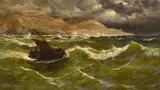 Thomas Rose Miles, Squally Weather, oil on canvas