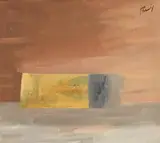 Charles Brady, Untitled -Still Life, oil on canvas laid on board