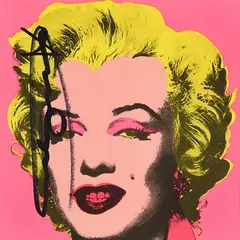 Marilyn (Announcement Castelli Graphics by Andy Warhol American, 1981, offset lithograph in colours on wove paper - published by Castelli Graphics, New York, sold Mar 2022