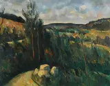 Peter Collis, Forest Road, Glencree Valley, Co Wicklow, oil on canvas laid on board