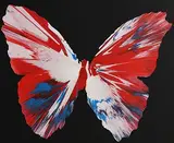 Damien Hirst British, Butterfly Spin