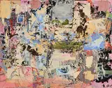 SRIK by John Kingerlee, 2015, collage and mixed media on card, sold Mar 2022