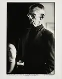 John Minihan, Samuel Beckett Drinking a Glass of Guinness, Riverside Studios, London, 1984, limited edition giclee print - artist's proof number 4 from an edition of 4