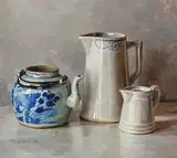 Mark O'Neill, Simple Trio, 2005, oil on board