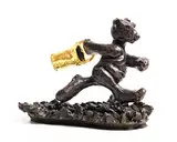 Patrick O'Reilly, Working Bear, 2019, limited edition bronze - numbered 11 from an edition of 24