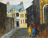 Seamus O'Colmain, View of Lee Dunne's Home, Mount Pleasant Buildings, Rathmines