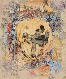 Head (2016/17) by John Kingerlee, oil on board, sold Mar 2022