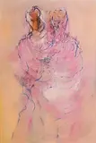 Gerald Davis, A Little Tenderness, 1989, oil on canvas