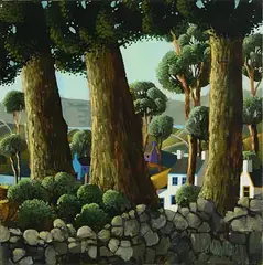 George Callaghan, Down to Strangford, oil on canvas