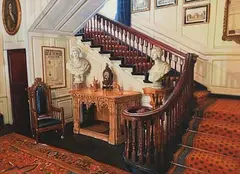 Fergus Shannon, Interior - Howth Castle, 2021, oil on board