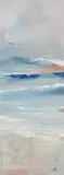 The Ocean Surge by Paula McKinney, oil on board, sold Mar 2022