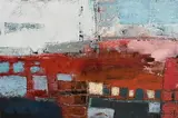 Michael Hales, Field of Light, encaustic and oils on birch ply
